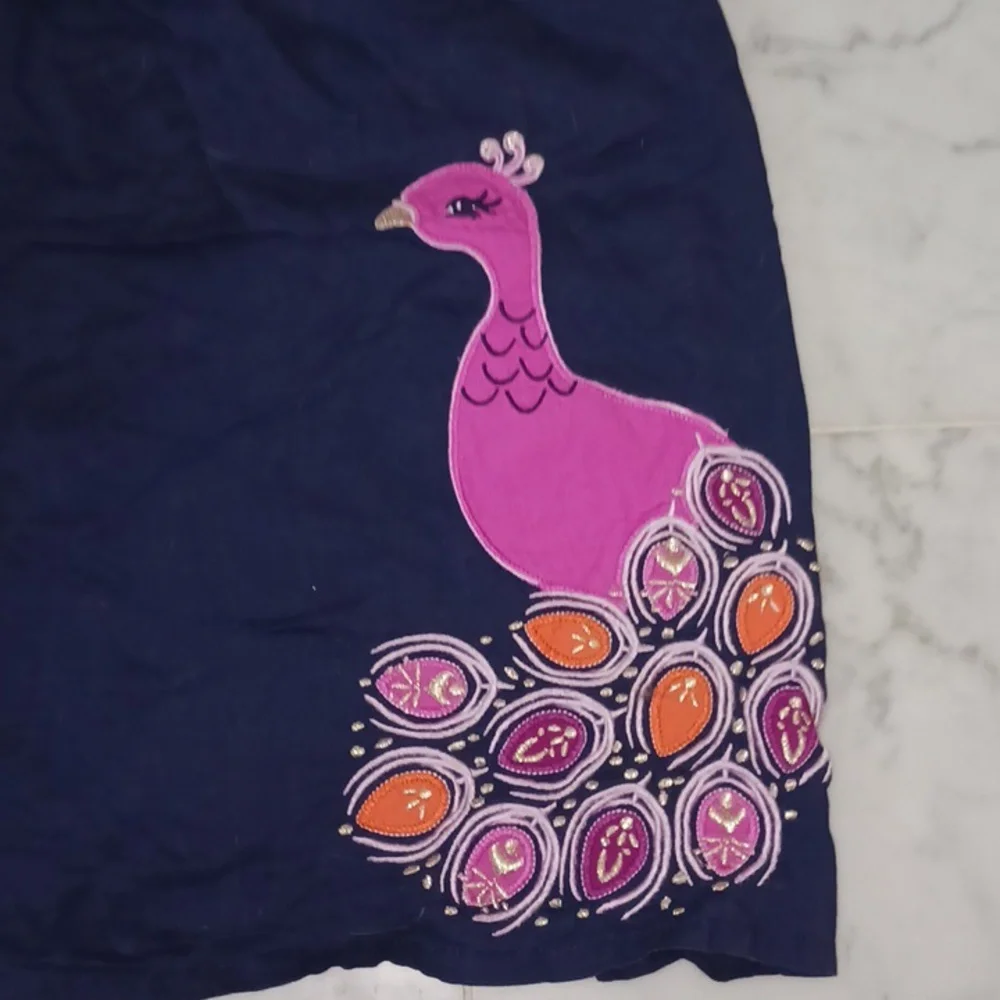 Gymboree peacock dress